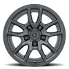 Icon Vehicle Dynamics ICON ALLOYS VECTOR 5 SAT BLK -17 x 8.5/5 x 150/25MM/5.75IN BS 2617855557SB